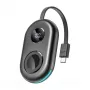 Draadloze inductielader Joyroom JR-W09 3W met USB-C-kabel voor Apple Watch, zwart