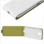 nevox 1158 flipcase groen - wit telefoonhoesje (1158)