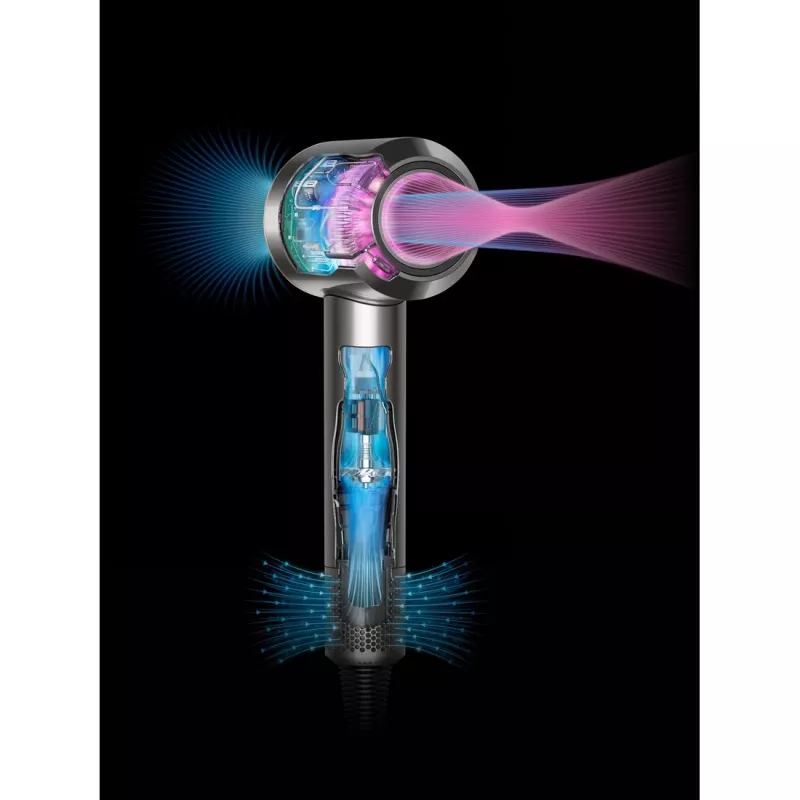 Dyson Supersonic Straight+Wavy HD07 Haardroger, Pruisisch blauw / Koper (113277-01)