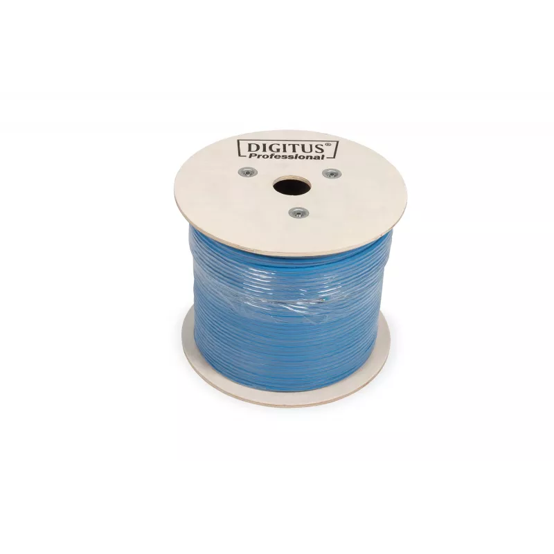 Netwerkkabel Digitus Cat.6A U/UTP 500m blauw