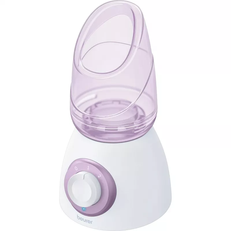 Beurer FS 60 gezichtssauna en stoomapparaat, roze/wit