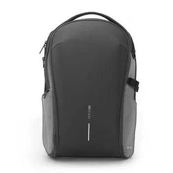 Rugzak XDDESIGN Bizz grijs P705.932 – waterafstotende, lichte stadsrugzak