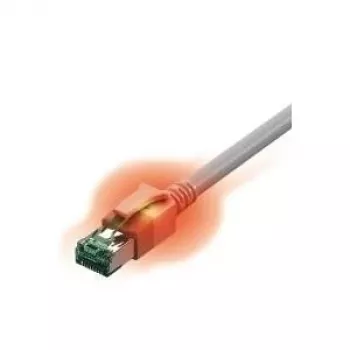 EasyLan DualBoot LED-patchkabel Cat.6A (ISO/IEC), S/FTP, grijs, 5,0 m, met LED-identificatie