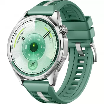 Huawei WATCH GT6 3,73 cm (1,47) AMOLED 46 mm digitaal 466 x 466 pixel touchscreen edelstaal GPS (satelliet)