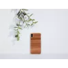 Smartphonehoes man and wood voor iPhone XS Max – cappuccino wit