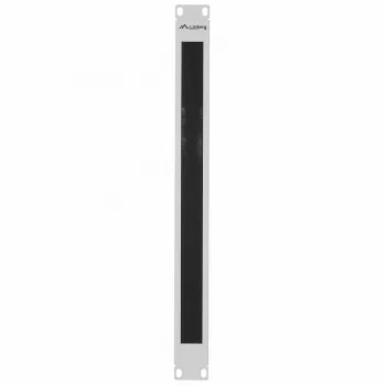 Borstelpaneel LANBERG AK-1101-S 1U 19 inch 482,6×44,2×8,5 mm grijs