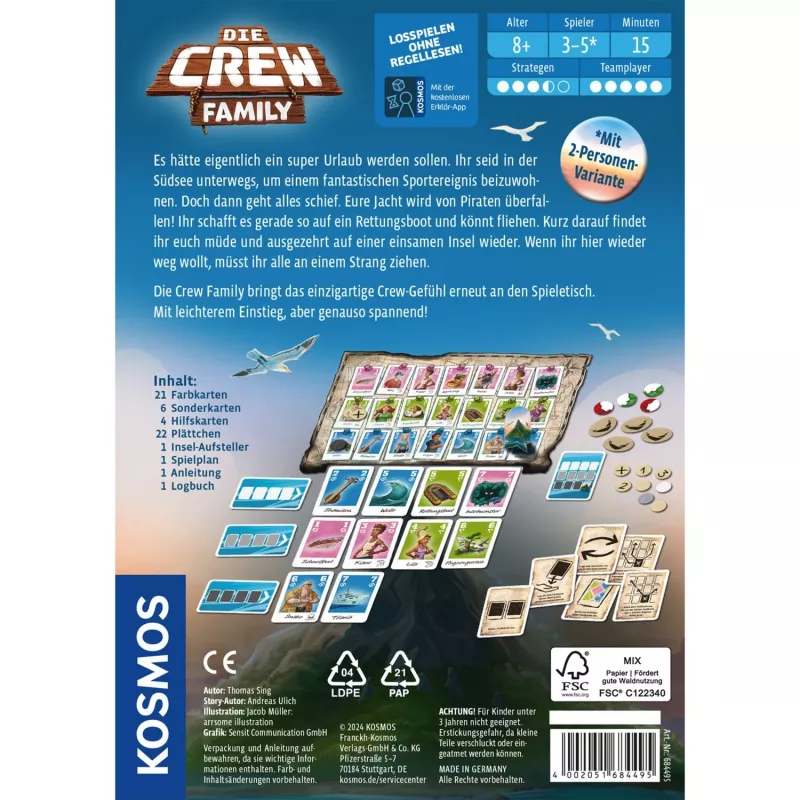 Kosmos 68449 20 min bordspel reis/avontuur