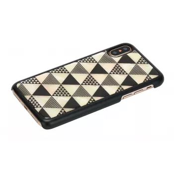 iKins Pyramid hoesje voor iPhone XS/X, zwart, K1623J