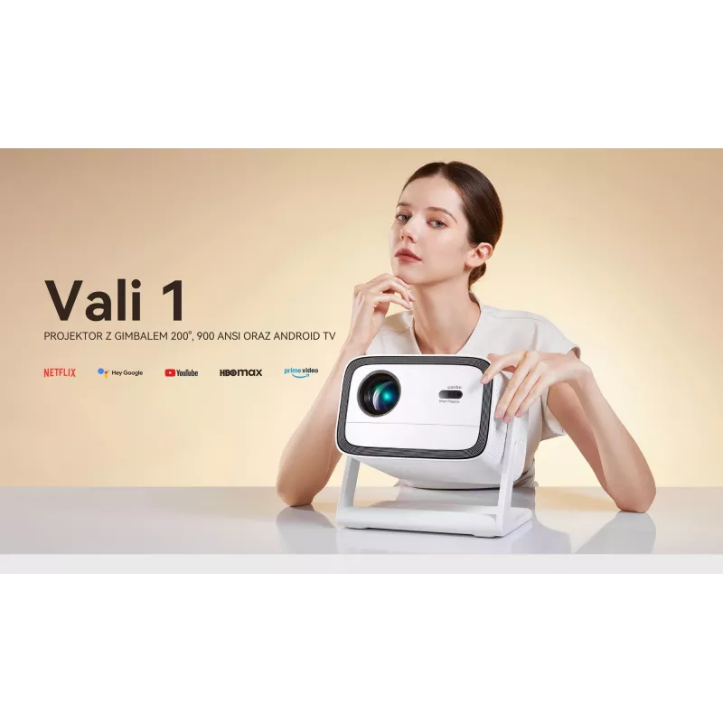 Projector WANBO Vali 1 Full HD 900 ANSI lumen draagbaar homecinema