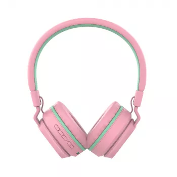 Hoofdtelefoon Tellur Buddy Bluetooth over-ear roze