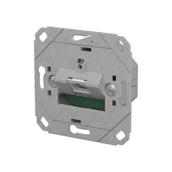 METZ CONNECT 130E371200-I E-DAT C6A LSA++ RJ45 aansluitdoos, 1 poort, inbouw, metallic