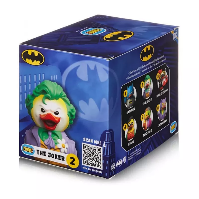 TUBBZ verzamelbadeend - DC Comics Joker 9cm