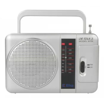 Draagbare radio Eltra TOLA 3 analoog zilver