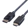 DisplayPort-kabel VALUE DP - HDTV M/M 1m
