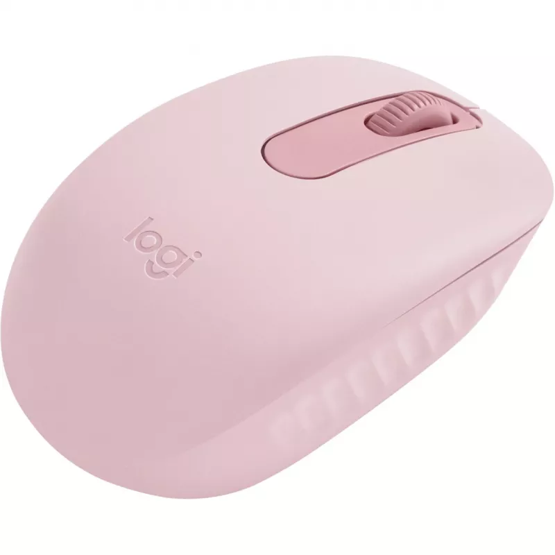 Logitech M196 - muis - rechts- en linkshandig - optisch - 3 toetsen - draadloos - Bluetooth - rosé (910-007461)