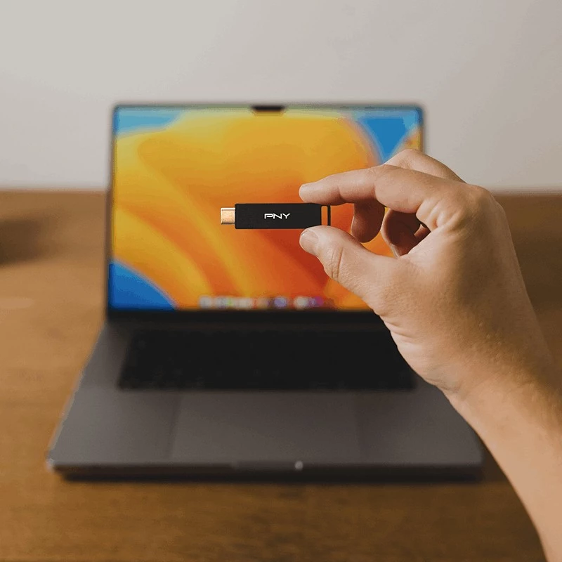 PNY Elite-X USB-stick 64 GB USB Type-C 3.2 Gen 1 (3.1 Gen 1) zwart (P-FDI64GELTXC-GE)