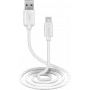 SBS TECABLEUSBIP589W Lightning-kabel 1 m wit (TECABLEUSBIP589W)