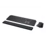 Logitech MX Keys combo for Business Gen 2 toetsenbord muis inbegrepen kantoor RF draadloos + Bluetooth AZERTY Frans grafiet