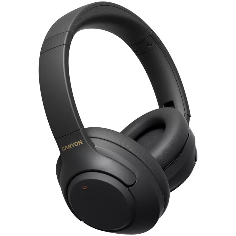 Draadloze hoofdtelefoon CANYON OnRiff 6 met Bluetooth, actieve ruisonderdrukking ANC, ingebouwde microfoon, lange batterijduur, ergonomisch design
