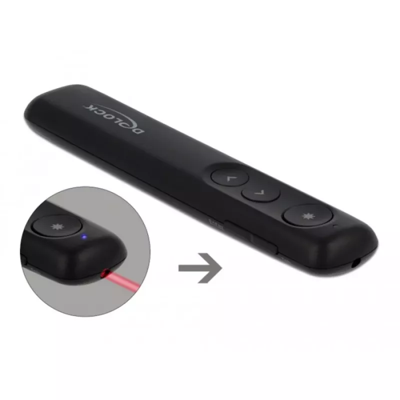 Laserpresenter DeLOCK USB 64092 zwart