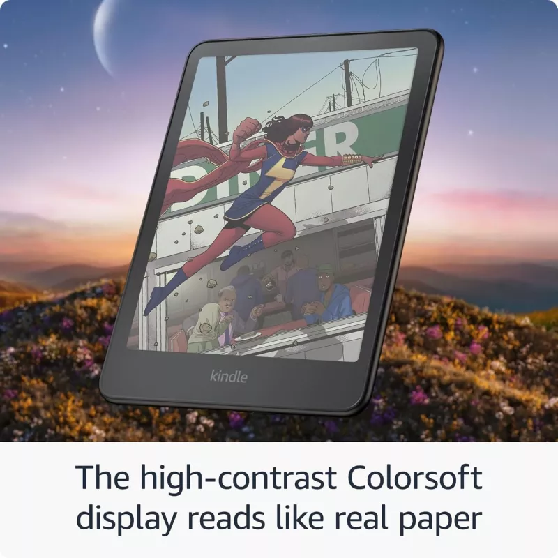 Amazon Kindle Colorsoft Signature Ed. e-bookreader touchscreen 32 GB Wi-Fi zwart