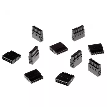 Axis TU6009 6-PIN-stekker, mannelijk, zwart, 10 stuks