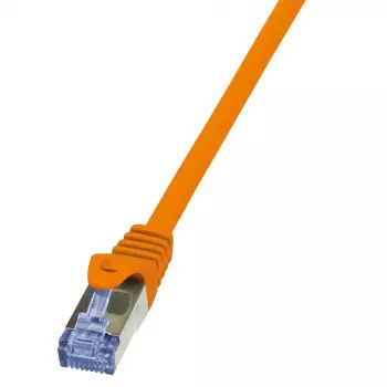 Netwerkkabel LogiLink 2m Cat.6A RJ-45 S/FTP oranje