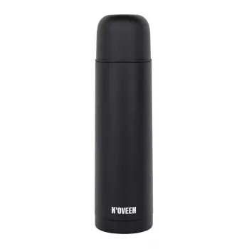 N'OVEEN TB630 vacuümfles, 500 ml, mat zwart
