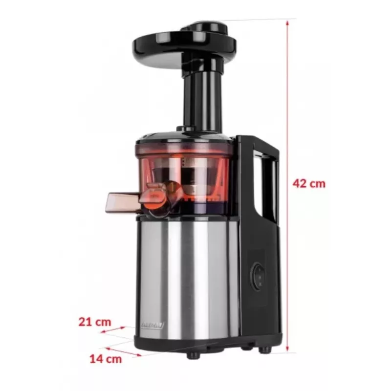 Slow juicer MPM MSO-12M 200W — masticeerende sapcentrifuge voor fruit en groenten