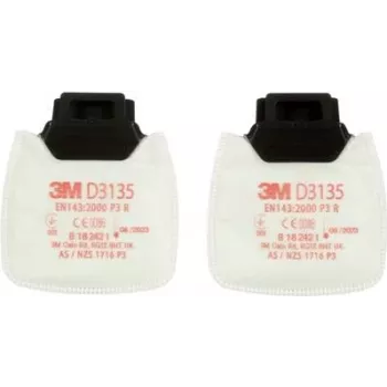 3M Secure Click deeltjesfilter P3 R D3135 2 stuks (D3135)