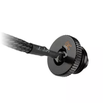 Temperatuursensor Alphacool 17596 messing zwart 18 mm diepte 17 mm hoogte