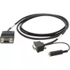 Motorola 25-13227-03R seriële kabel zwart 1,83 m DB9
