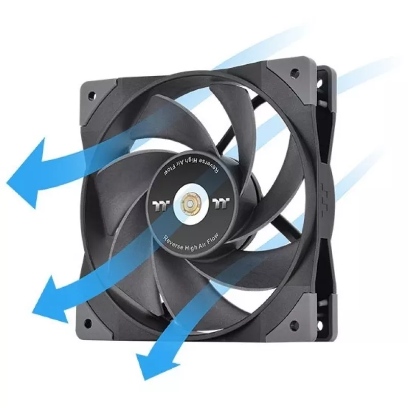 Thermaltake SWAFAN GT12 120mm Behuizingsventilator - Zwart