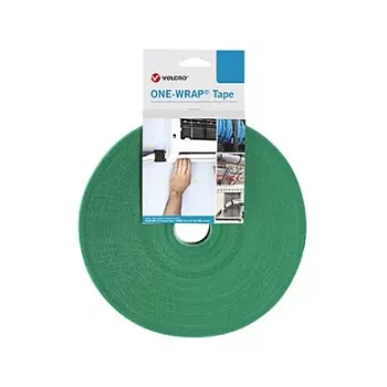 Velcro One Wrap Tape Velcro-kabelbinder polypropyleen (PP) groen 25.000 mm × 20 mm, 1 st.