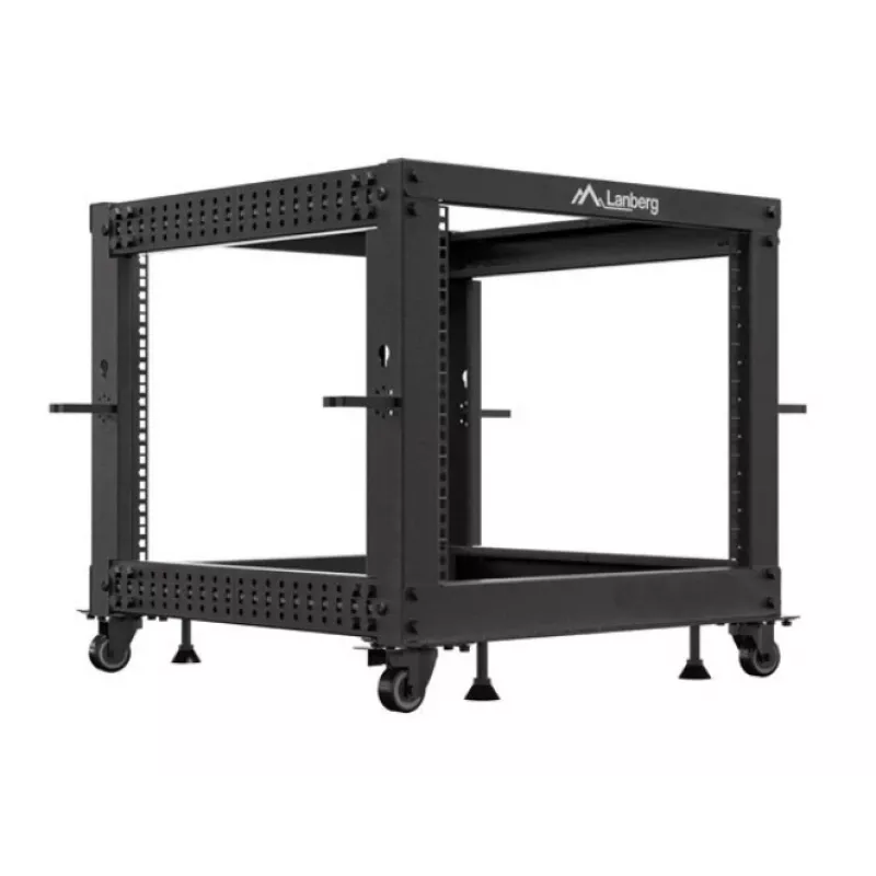 Open frame LANBERG OR01-6109-B 9U 600x600 mm