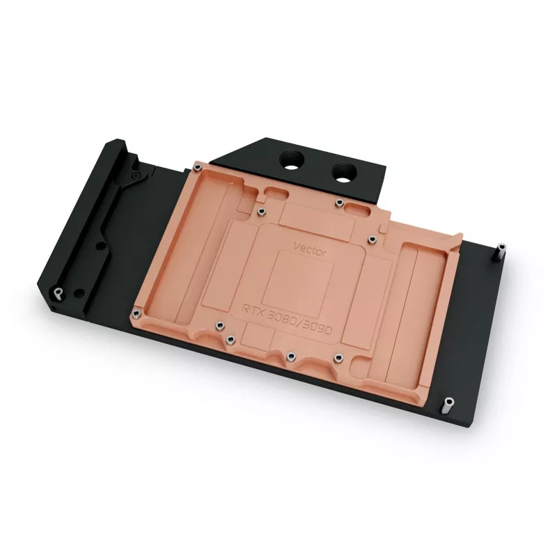 Waterblok EK Water Blocks Quantum Vector RTX 3080/3090 – acetal/koper, zwart, 220×124×20,5 mm