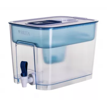 Waterfilterdispenser BRITA FLOW MAXTRA PRO Pure Performance — 8,2 l, blauw, 220×214×304 mm