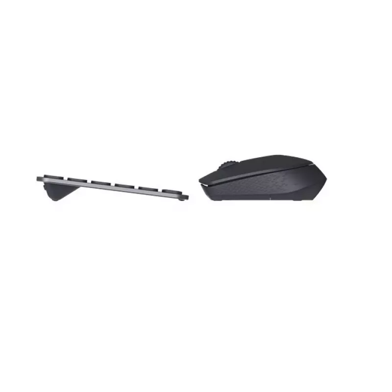Rapoo 9310M Draadloze multi-mode toetsenbord-en-muisset, zwart