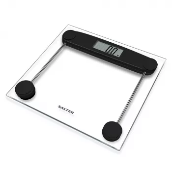 Badkamerweegschaal Salter 9208 BK3R compacte glasweegschaal elektronisch
