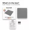 Badkamerweegschaal Salter 9218 GY3R Splash
