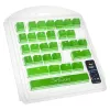 Toetskap Ducky DKSA31-USRDGNNO1 lichtgroen rubber Cherry MX