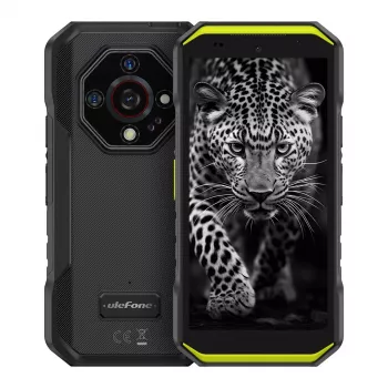 Smartphone UleFone Armor X32 6,1 inch 6 GB RAM 128 GB opslag Vivid groen, energie-efficiëntieklasse B