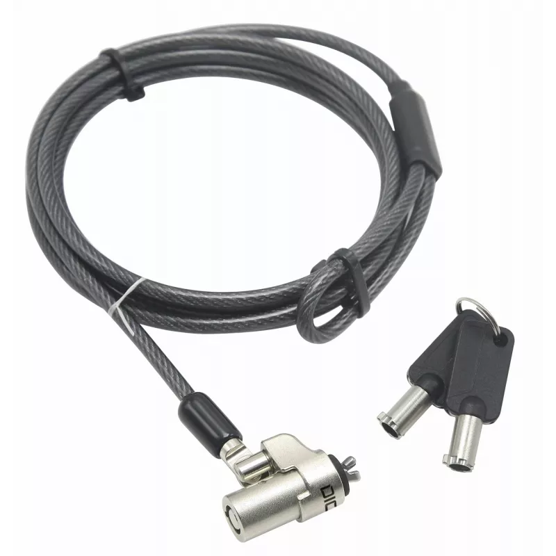 Kabelslot DICOTA D31540 zwart 2 m