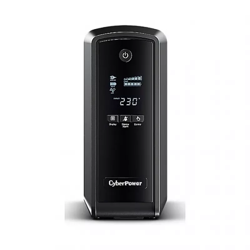 CyberPower CP900EIPFCLCD noodstroomvoorziening (UPS) line-interactive 0,9 kVA 540 W 6 AC-uitgangen