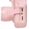 Denver KPC-1370P digitale kindercamera met thermische printer, 2,8 inch LCD, 48 MP, 1440p-video, roze