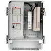 Axis T98A18-VE Media Converter Cabinet A - mediaconverter - GigE - 10Base-T, 100Base-TX, 1000Base-X, 100Base-X - 2 poorten - RJ-45 / SFP (mini-GBIC)