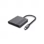 I/O-adapter USB-C naar HDMI/DP/A-CM-HDMIFDPF-01 GEMBIRD