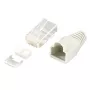 Draadconnector RJ45 LogiLink MP0021 grijs transparant