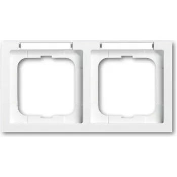 BUSCH JAEGER BJ 1732-184 NSK frame 2f horizontaal kijkvenster future linear studiowit