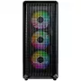 PC-behuizing Montech X5 midi tower zwart ATX 3x 140mm-ventilator
